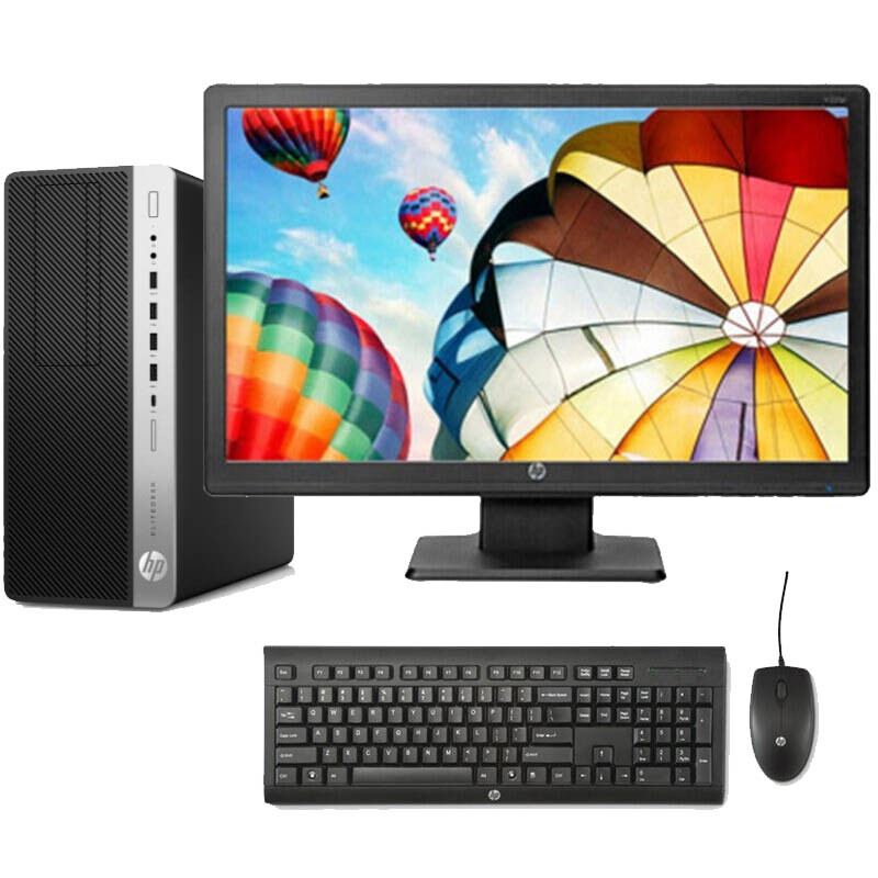 惠普(HP)600G2升级款600G3 MT 商用 办公台式机电脑 WIN10系统 酷睿七代i7-7700 8G 1T 单主机 不含显示器